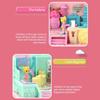 Creative Doll Houses with Furniture Expandable Miniature Villa Model Toy  for Girls