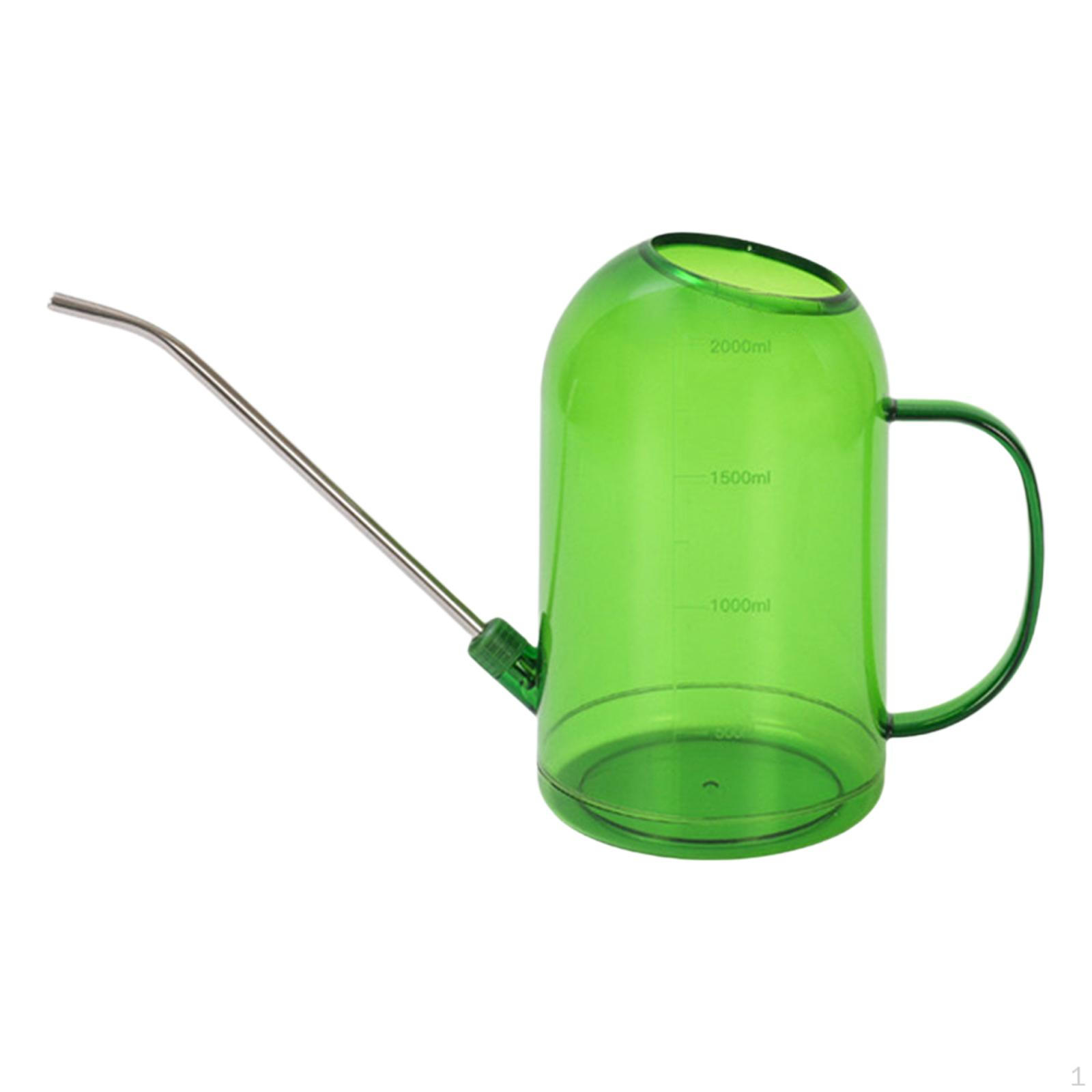 

Elegant Stainless Steel Watering Can for Outdoor And Indoor Gardening зелений