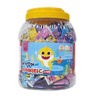 Pinkfong Baby Shark Ivita C+Zinc Children's Vitamin, 500 Tablets, 1 Piece