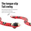 Automatic Cat Toys Interactive Smart Sensing Snake TeaseToys for Cats USB Charging Cat Accessories for Pet Cats  Game Play To