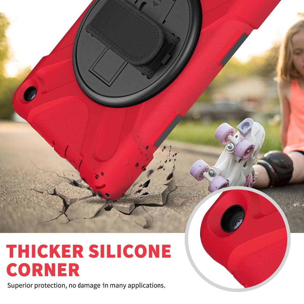 Kindle Fire 7 (2022) Tablet Hava Yastıklı Düşme Önleyici Koruyucu Kılıf