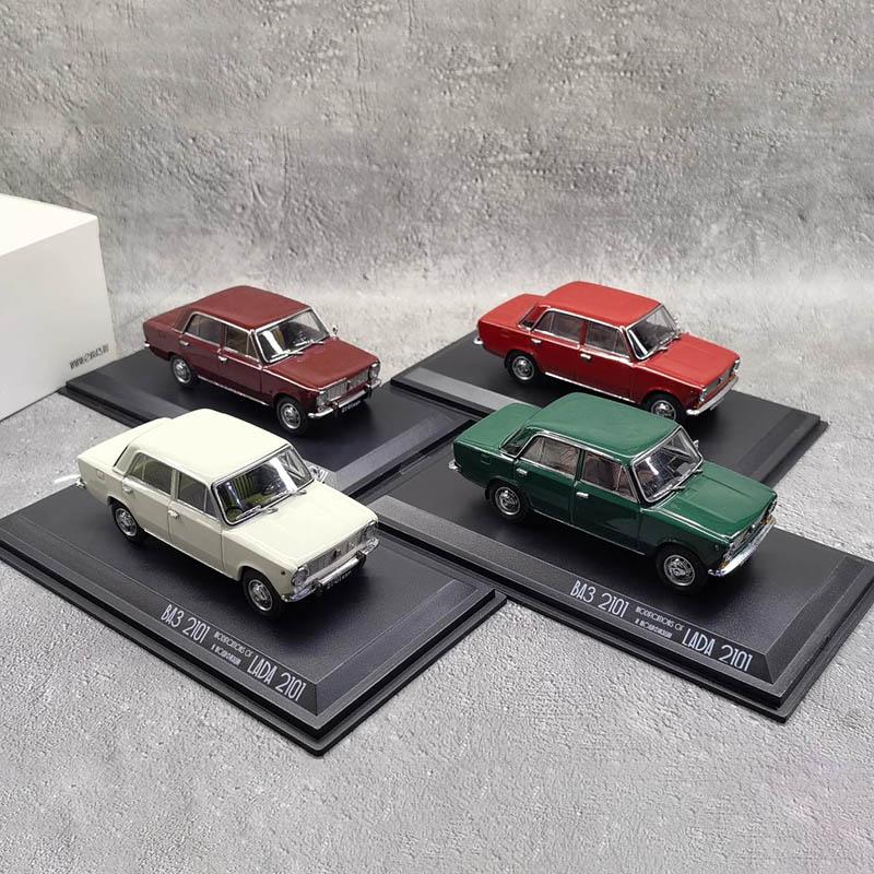 1/43 Russisches EVR43 BA3 LADA 2101 Klassische Vintage Kollektion Modell Spielzeug Auto Geschenke