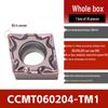 CNC Stainless Steel Lathe Inserts: Rhombic Boring CCMT DCMT TCMT for Outer Diameter & Inner Hole Turning