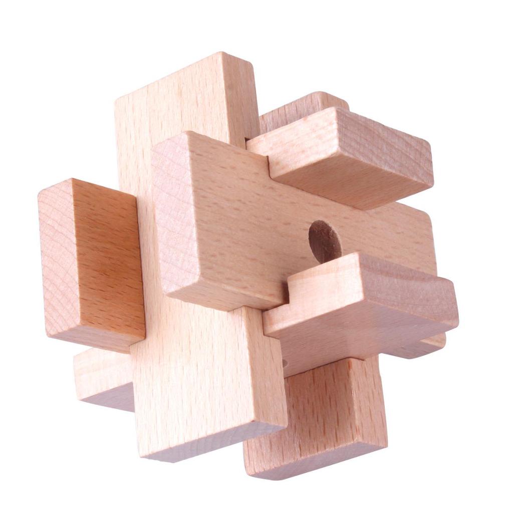 Kongming & Luban 9-Piece Puzzle Set for Elementary Students - Challenging Secret Box Storage.