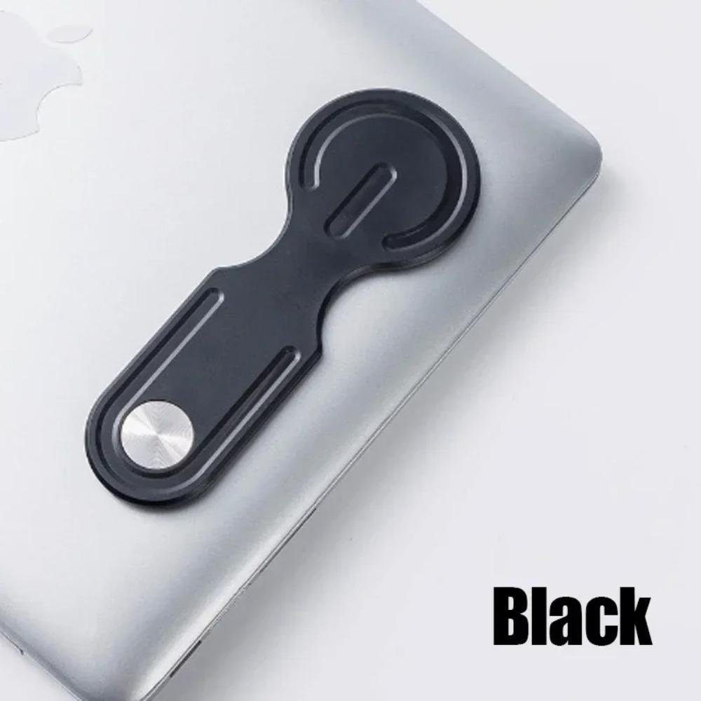 Back Mount Magnetic Phone Holder Plastic Laptop Back Mount New Rotation Stand  Notebook Use