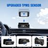 Auto Tire Pressure Monitoring System Digital Display External TPMS Real-Time Alarm System with Sensors 6bar Safety Warning