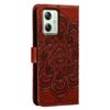 For Motorola Moto G54 5G Case PU Leather Mandala Imprinted Design Wallet Phone Cover