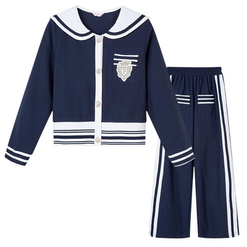 

FROMFY Girls Casual College Style 2-Piece Set 120