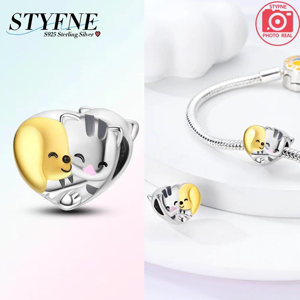 Charms Plataoriginales Animal Panda Dragon Bead For Charms Copper Bracelet Beads Jewellery Making Women'S Gift