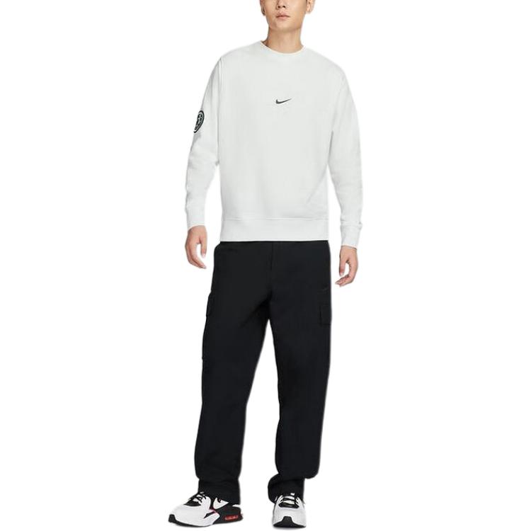 Nike Sweatshirts Men's White Crew Neck Moderate Other HQ4953-121