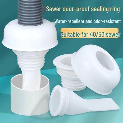 Silicone Odor-Proof Seal Ring for Kitchen & Washing Machine Drains