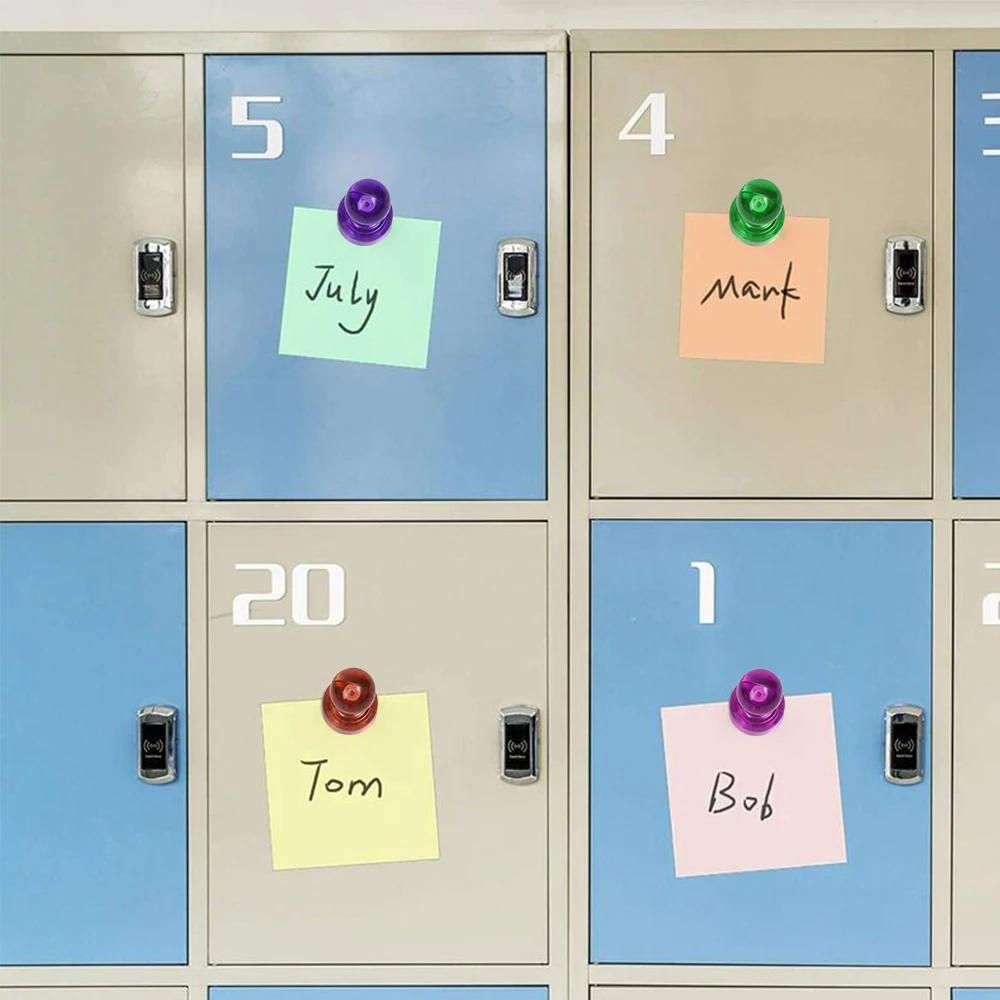 Colorful Magentic Pushpins Strong Magnet Fridge Push Pin Sticker Whiteboard Map Magnet Push Pin Home Office Supplies Wholesale