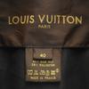 LOUIS VUITTON Made in France trench coat 40 charcoal Women Used