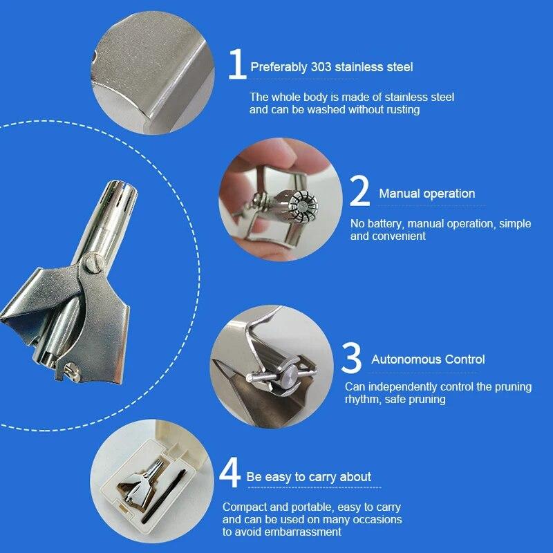 Триммер для волос в носу для мужчин — фото 11