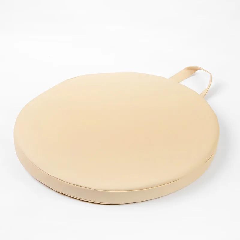 38CM Round Cushion Sponge Pad Dining Chair Cushions Outdoor Garden Seat Cushion Outdoor Chair Thicken Chair Pads Stool Non-slip
