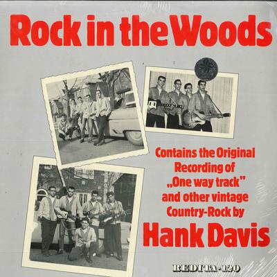 LP Record HANK DAVIS - Rock In The Woods 120 Redita 1981 Netherland Rock