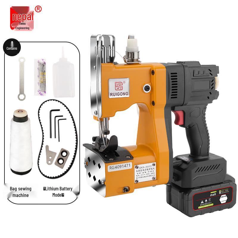Ruigong Gk9-900D Portable Bag Closer Machine CN plug (adapter included)