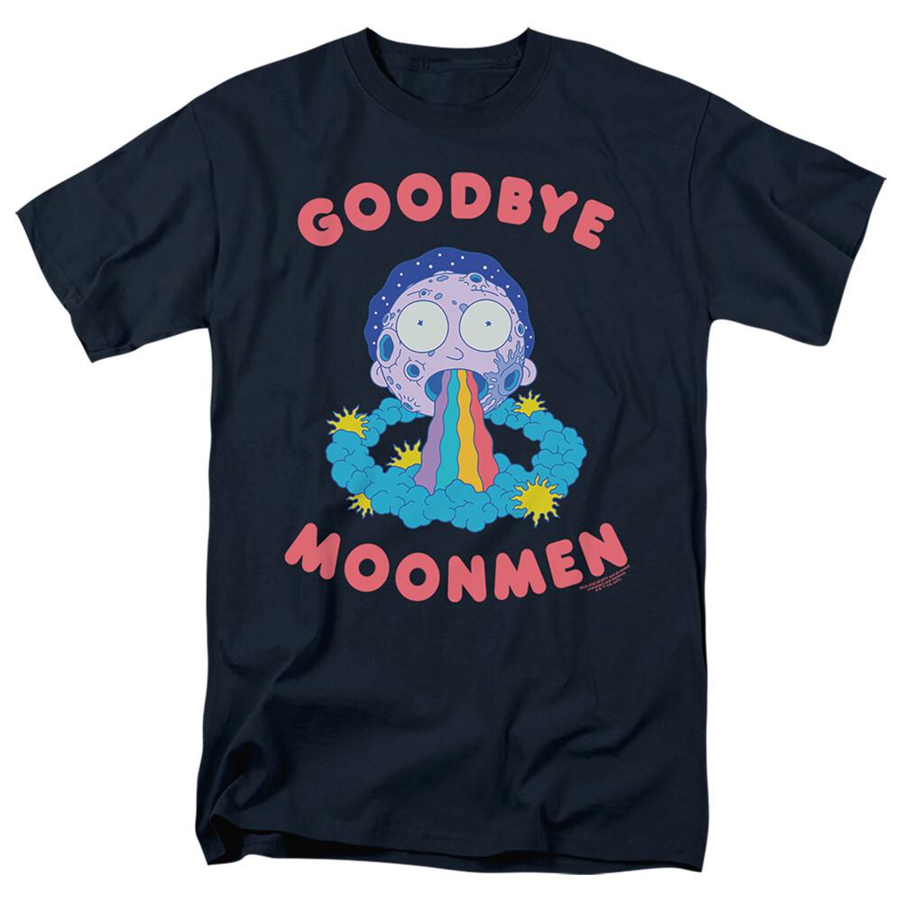 

Rick And Morty - Goodbye Moonmen - Adult Men T-Shirt S