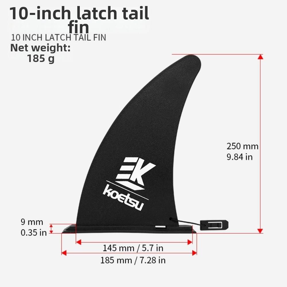 Multicolors Slide-in Surfboard Fin Nylon Stand Up Paddle New Detachable Surf Plate
