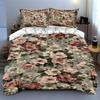 Floral rose pattern. Bedding Duvet cover sets Duvet covers Pillowcases gifts (1 * Duvet Cover 2 * Pillowcases, without duvet insert)