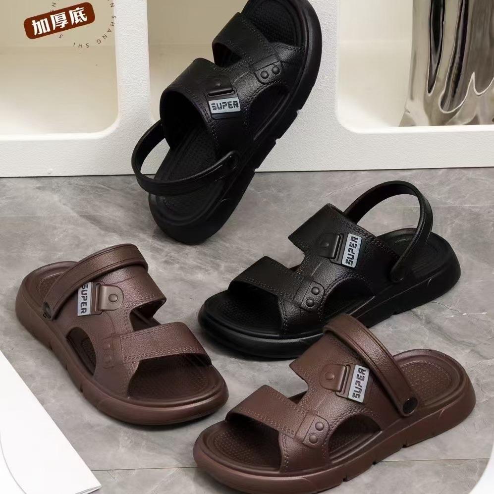EVA Men's Soft Sole Non-Slip Wear-Resistant Summer Beach Sandals