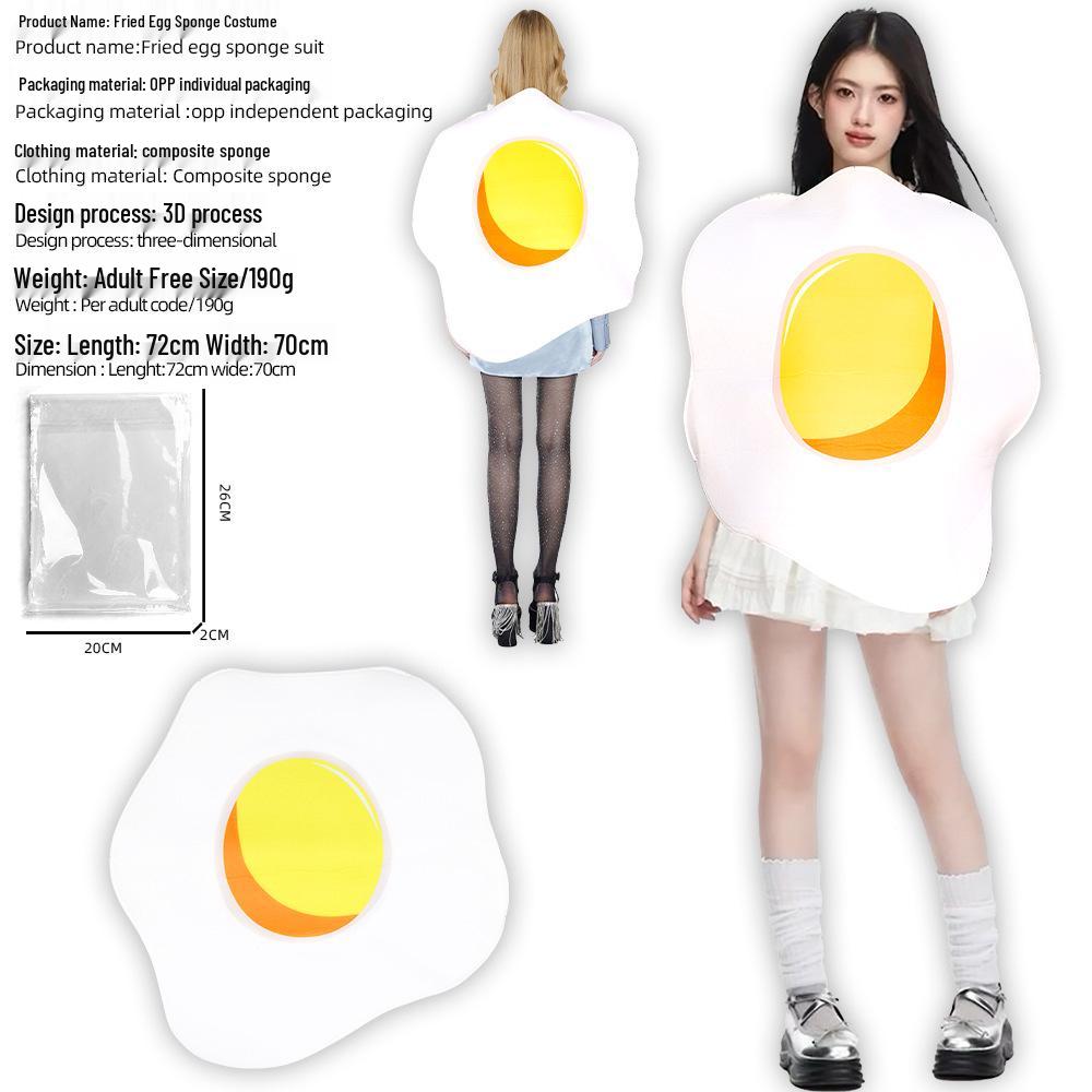 

Halloween Snacks & Cosplay Costumes: Adult French Fries Costumes, Props, and Dolls for Parties and Stage Performances. One Size