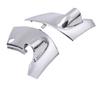 Hino Dutro Chrome Mirror Stay Cover Bracket Set with Side Passenger Side Universal Aftermarket Custom Part for Toyota (Left & Right) - Standard,