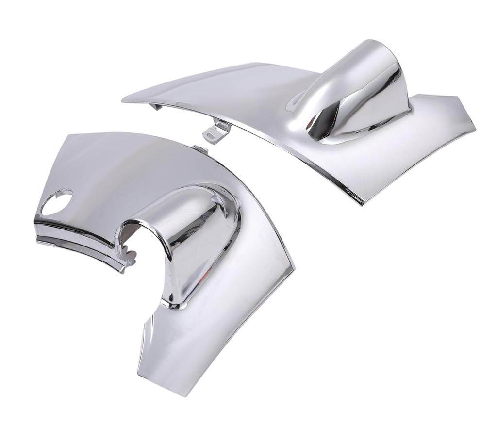 Hino Dutro Chrome Mirror Stay Cover Bracket Set with Side Passenger Side Universal Aftermarket Custom Part for Toyota (Left & Right) - Standard,
