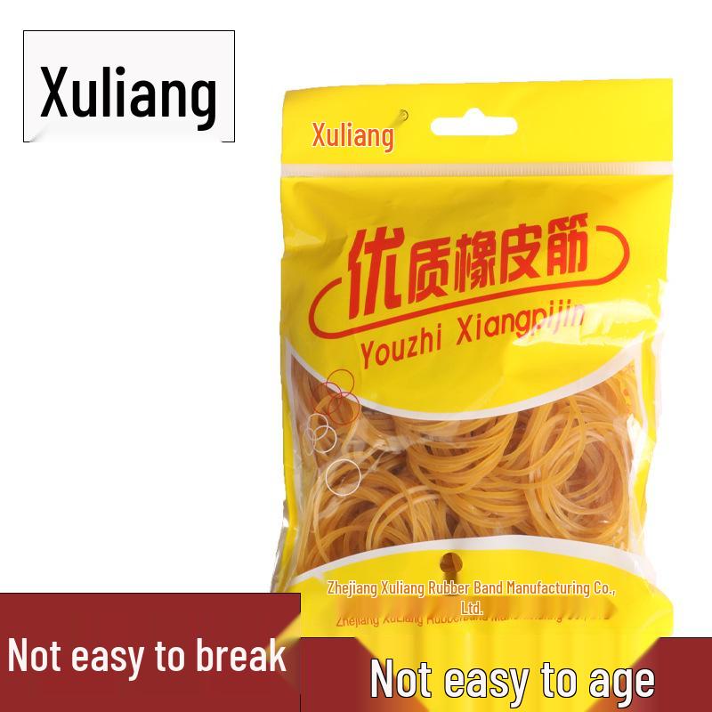 High-Quality 80g Elastic Rubber Bands - Round and Durable