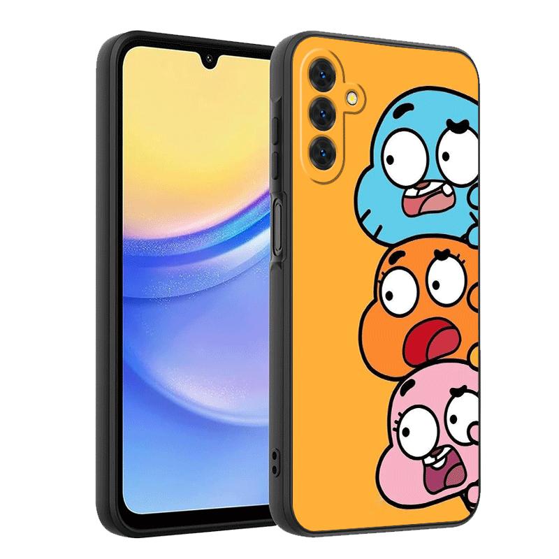 A-Amazing World G-Gumball Soft Phone Case for Samsung A17 A37 A57 A16 A26 A36 A56 A15 A25 A35 A55 A14 A24 A34 A54 A13 A23 A33 A5