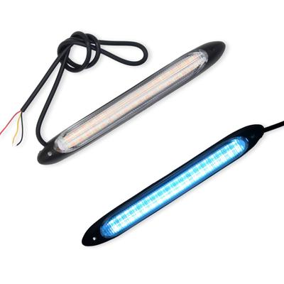 Calm Wish Sequential Turn Signal Day Tape, LED, Flowing Light, Blue, Amber, 2 Colors,