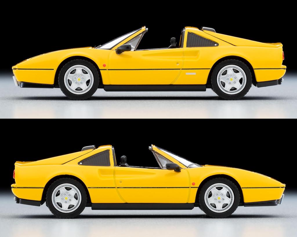 Tomica Limited Vintage Neo LV-N Ferrari 328 GTS Yellow Finished Product