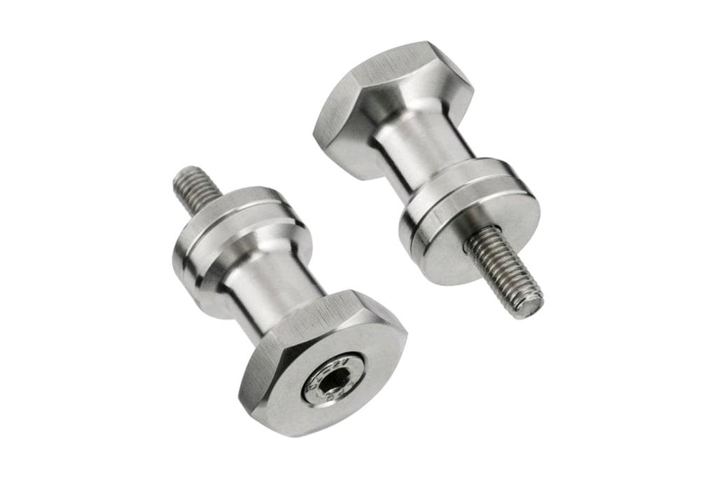 Motone MMU081 Bonneville Bobber Speedmaster Thruxton/R/RS 2 Piece Stainless Steel Stand Hook Bolt