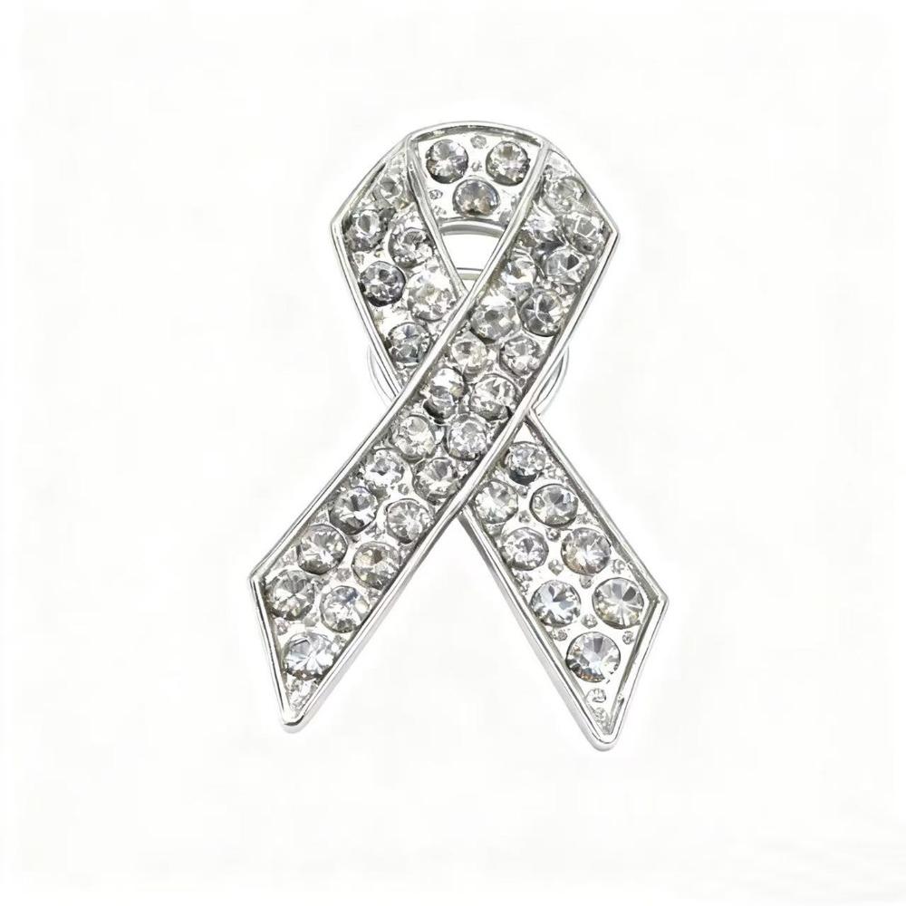 Creativity Black Memorial Black Badge Souvenir Queen Black Ribbon Brooch Pin Alloy Funeral Memorial Pin Dress Coat Accessories