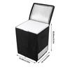 Outdoor Freezer Cover Waterproof Chest Freezer Dust Cover Oxford Fabric Wrap With Double Top Opening For Balcony Garden Patio