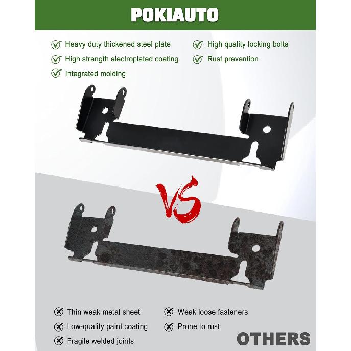 Front Pivot Bracket Rack for Polaris Sportsman 450 570 2015-2024, ATV Steel Powder Coated Luggage Mounting Rack for Polaris Sportsman 450 570 Touring