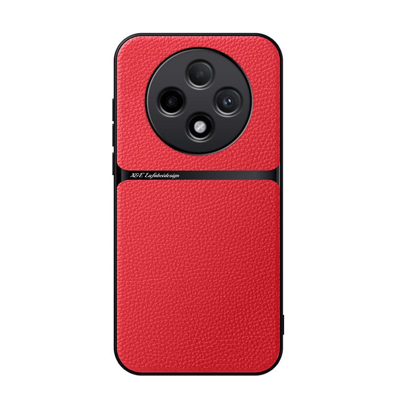 For OPPO A3 5G Case Luxury Magnetic Holder Leather Phone Cases For OPPO A 3 A3 3A 5G Soft Silicone Bumper Shockproof Back Funda