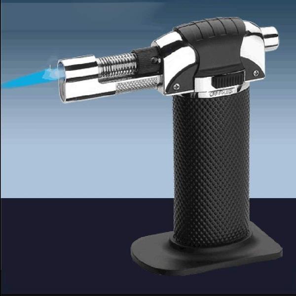 Jet Torch Lighter Gas Trip Flame Brazing Refillable Tool For Kitchen Baking Western Food Barbecue
