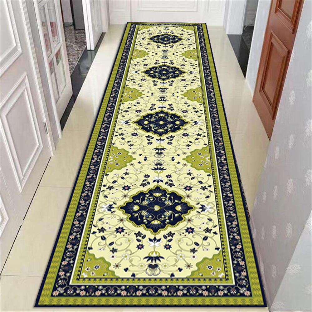 National Style Living Room Area Rug Home Decor Persian Corridor Hallway Carpet Islam Prayer Passageway Bedroom Rug Kitchen Mat