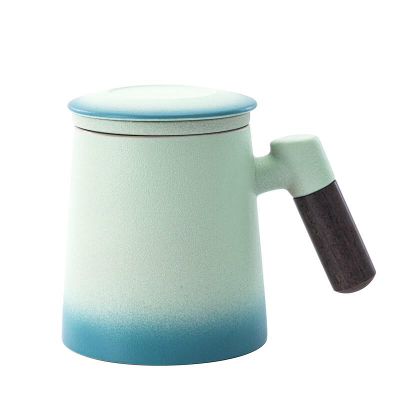 OLOEY 360ML Ceramic Tea Infuser Mug