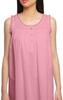 Moomaya Womena    s Solid A-Line Sleeveless Nightdress Cotton Sleepwear Gown