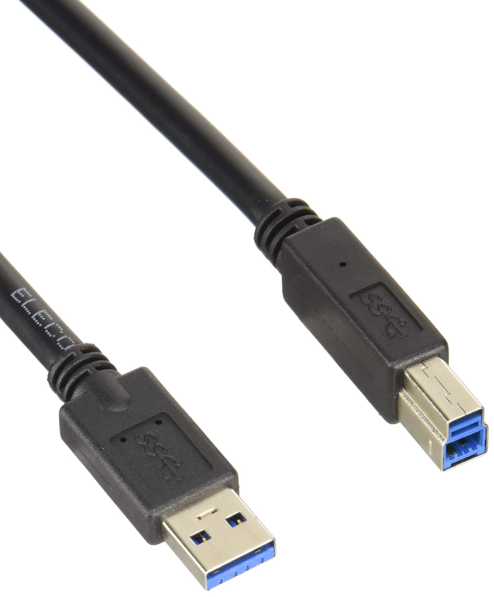 

Elecom USB-кабель A Male to USB B Соответствует директиве RoHS 3 м Черный [B] USB3.0 (USB-штекер) USB3-AB30BK/RS чёрный