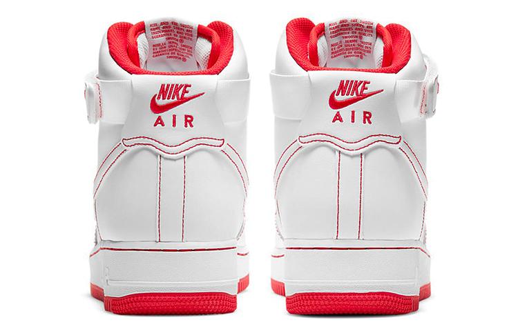 Nike Air Force 1 High '07 Bianco Rosso Universitario CV1753-100