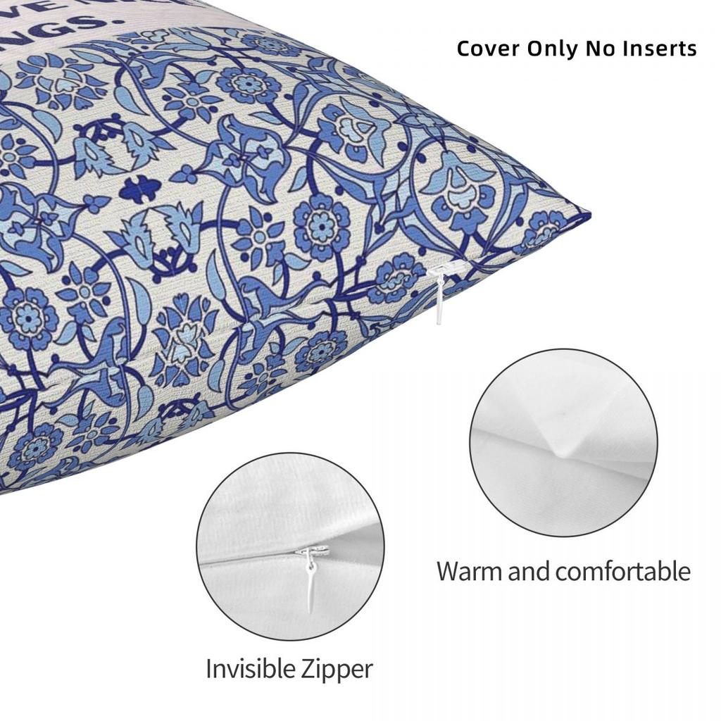 This Is Why We Can'T Have Nice Things Square Pillowcase Polyester Linen Velvet Creative Decorative Pillow Case Home Cushion 18"