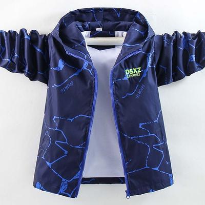 Boys Fashion Jacket Spring and Autumn Children Handsome Windproof Jacket