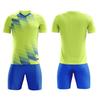 Hoge Kwaliteit Team Club Voetbaluniformen Voetbalshirts Tweedeelig Heren Shortset Custom Sublimatie Voetbalshirt Set Kinderen