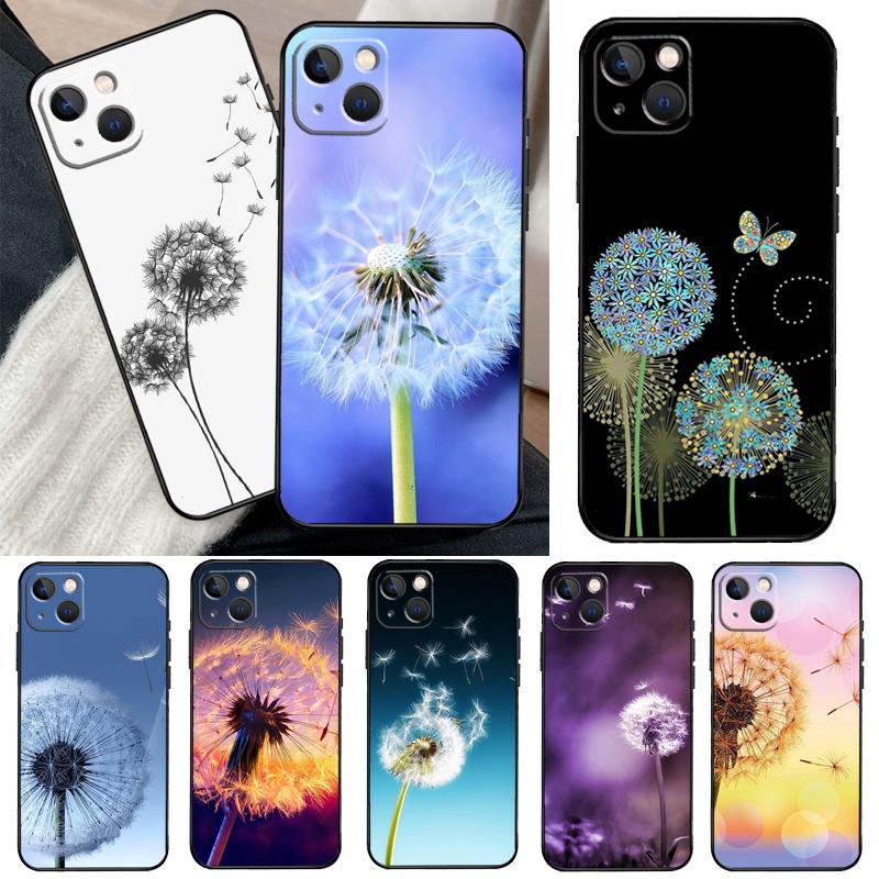 Dandelion Flowers Phone Case For Samsung Galaxy S25 S24 S23 S22 S21 S20 Ultra S9 S10 Plus S23 FE S25 FE Cover