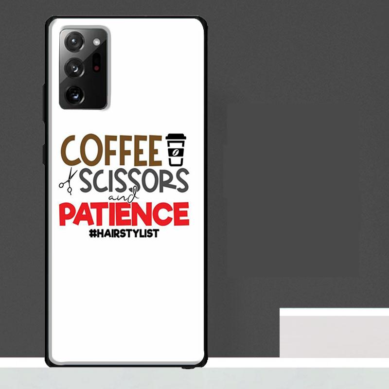 HAIR STYLIST HAIRDRESSER SALON QUOTES Case For Samsung Galaxy S24 Ultra S23 S22 S21 S25 Ultra S9 S10 S20 Plus S25 FE Phone Cover