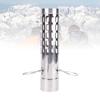 Stovepipe   Arrestor Stainless Steel Fireproof Chimney Rain   for Wood Stove Pipe Accessory