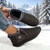 Waterproof Warm Low Top Casual Winter Snow Boots For Women Large Size